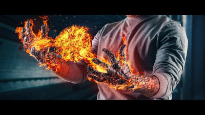 Fire effect in Photoshop